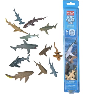 Wild Republic Köpekbalığı Koleksiyonu  12 parça 12757 (Mor)