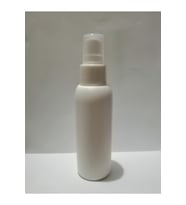 100ml Beyaz Mat Plastik Şişe+sprey Başlık,dezenfektan Şişesi,medikal Şişe,boş Şişe,50 Adet