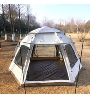 Tam Otomatik Altıgen 8 - 10 Kişilik 280 x 280 x 160 Cm 210D OxFord Kumaş Çadır