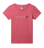 The North Face Kadın S/S NEVERSTOPEXPLORING TEE-EU NF00A6PR3961 (Kırmızı)
