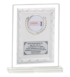 ODAK KUPA - Cam Plaketler - CM-087 B - 18x21 cm