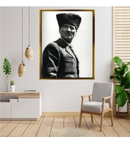 ÇERÇEVELİ ATATÜRK TABLO S523