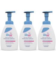 Sebamed Bebek Saç Yüz ve Vücut Köpüğü 400ML (pH 5.5 Yenidoğan Hassas Cilt) (3 Lü Set)