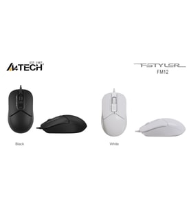 A4 TECH FM12 OPTIK MOUSE USB BEYAZ 1200 DPI