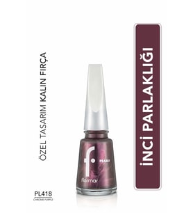 Sedefli Parlak Oje (MOR) - Pearly Nail Enamel - Pl418 Chrome Purple - 8682536035576