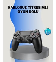 Northcity PS4 Kablosuz Oyun Kolu – Gerçekisti Titreşimli Geri Bildirimli Kablo