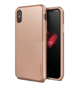 VRS iPhone X ile Uyumlu High Pro Shield Kılıf Blush Gold
