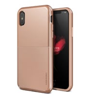 VRS iPhone X ile Uyumlu High Pro Shield Kılıf Blush Gold