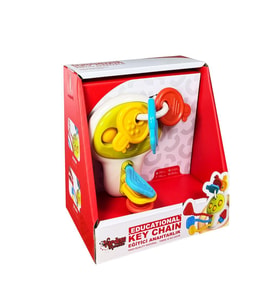 Eğitici Poppitli Cırcırlı Bebek Anahtarlığı