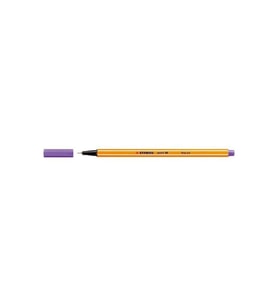 Stabilo Keçe Uçlu İnce Kalem 88 Point 0.4 MM Mor 88/55 (10 Lu Paket) (Karışık)