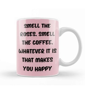 Funny Coffee Drinks Art Lover Gift Quote Kupa Bardak Porselen