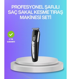 Northcity Kablosuz Saç Sakal Kesme Makinesi - Kuaför Kalitesinde Hassas Kesim