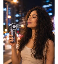 Güçlü Rüzgar Özellikli Dijital Göstergeli Mini Fan