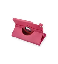 Apple İpad Mini 1 Kılıf 360 Tablet Deri Kılıf - Pembe