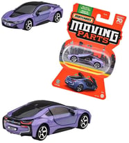 Matchbox Moving Parts 48/54 2016 BMW I8 Metallic Purple (1/64)