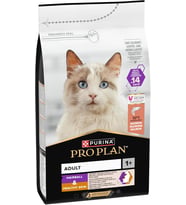 Hairball & Healthy Skin 1+ Yetişkin Kediler İçin Tam Kuru Kedi Maması, Zengin Somon İçeriği 1,5 kg