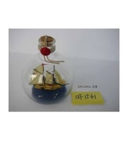 DENİZCİLİK › DENİZCİLİK GRUBU › Marine Şişe Gemi-Z&A ŞİŞE GEMİ>>12x12x15 cm.