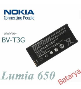 Nokia BV-T3G  Batarya Nokia Lumia 650 Uyumlu Batarya