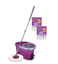 Thunderbolt Pedallı Otomatik Temizlik Seti ve 4'lü Yedek Mop