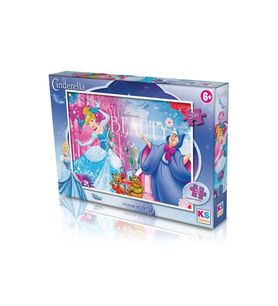 Cinderella Çocuk Puzzle 200 Parça (Karışık)