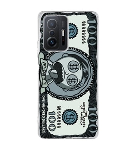 Xiaomi Mi 11T - 11T Pro Uyumlu Morty Para Tasarımlı Şeffaf Telefon Kılıfı
