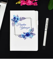 Arkadaşa Hediye Kişiye Özel Defter ve Roller Kalem Hediye Seti