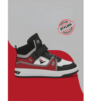 Bordo Beyaz Erkek Çocuk Sneakers Spor Ayakkabı