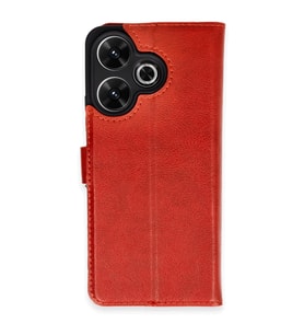Xiaomi Redmi 13 4g Kılıf Trend S Plus Kapaklı Kılıf - Kırmızı