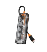 ALLY 5in1 Type-c To USB3.0 + USB2.0 *2 + Type-c PD 100W + HDMI Çoğaltıcı Transpa - HPSBYI4595-5