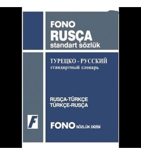 Fono Yayınları Fono Rusça / Türkçe - Türkçe / Rusça Standart Sözlük