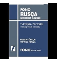 Fono Yayınları Fono Rusça / Türkçe - Türkçe / Rusça Standart Sözlük