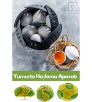 Pratik Yumurta Pişirme Haşlama Sepeti Katlanabilir Haşlama Sepeti