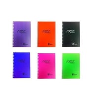 Keskin Color Bloknot Free Office Yan Spiralli A7 42 Yaprak Çizgili (48 Li Paket)