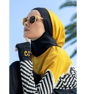 Bandana- Eşarp - Zigzag Hardal  23