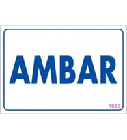 Pvc Levha quot;Ambarquot; 17,5*25 cm