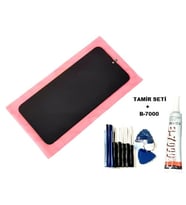 Tkgz Samsung Galaxy M20 M205 Uyumlu Lcd Ekran Dokunmatik + B-7000 + Tamir Seti