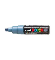 Uni Posca PC-8K Boyama Markörü 8 mm Kesik Uç KURŞUN GRİ 