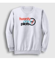 Presmono Unisex Beyaz Twenty One Pilots Sweatshirt 120829tt (Beyaz)