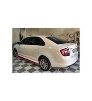 SKODA RAPİD R MARŞPİYEL SAĞ SOL TAKIM UYUMLU  FİBERGLASS BOYASIZ