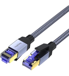 CAT8 40Gbps Gigabit FTP 2000Mhz RJ45 Ethernet Ağ Kablosu 1 Metre