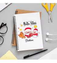 Mutlu Yıllar & Merry Christmas Yılbaşı Tasarımlı Kişiye Özel Defter