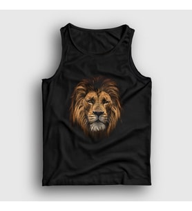 Presmono Unisex Siyah Fearless Lion Aslan Atlet 305629tt
