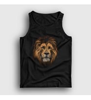 Presmono Unisex Siyah Fearless Lion Aslan Atlet 305629tt