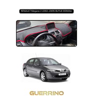 RENAULT Megane 2 (2002–2009) BUYUK EKRANLITORPİDO KORUMA HALISI SİYAH KENAR