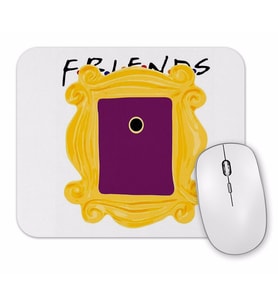 Olho Magıco Frıends Serie De Tv Mouse Pad.jpg