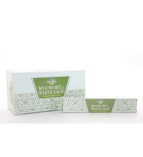 Hem Sacred Elements Mugwort &amp; White Sage Masala Aromalı Çubuk Tütsü (Çok Renkli)