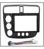 Honda Civic VTEC2 2001-2006 UYUMLU 9'' SİYAH ANDROID MULTİMEDYA ÇERÇEVESİ - SOKET