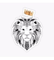 Renkli Aslan Araba Oto Sticker Yapıştırma Etiket 17CM R7