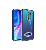 Xiaomi Redmi Note 8 Pro Uyumlu Kılıf Kamera Korumalı Logo Gösteren Zore Omega Kapak