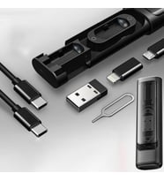 Cep Tipi Kablo Seti Bas Aç 60W Type-C, İphone Şarj Micro USB Hızlı Şarj Data Set
